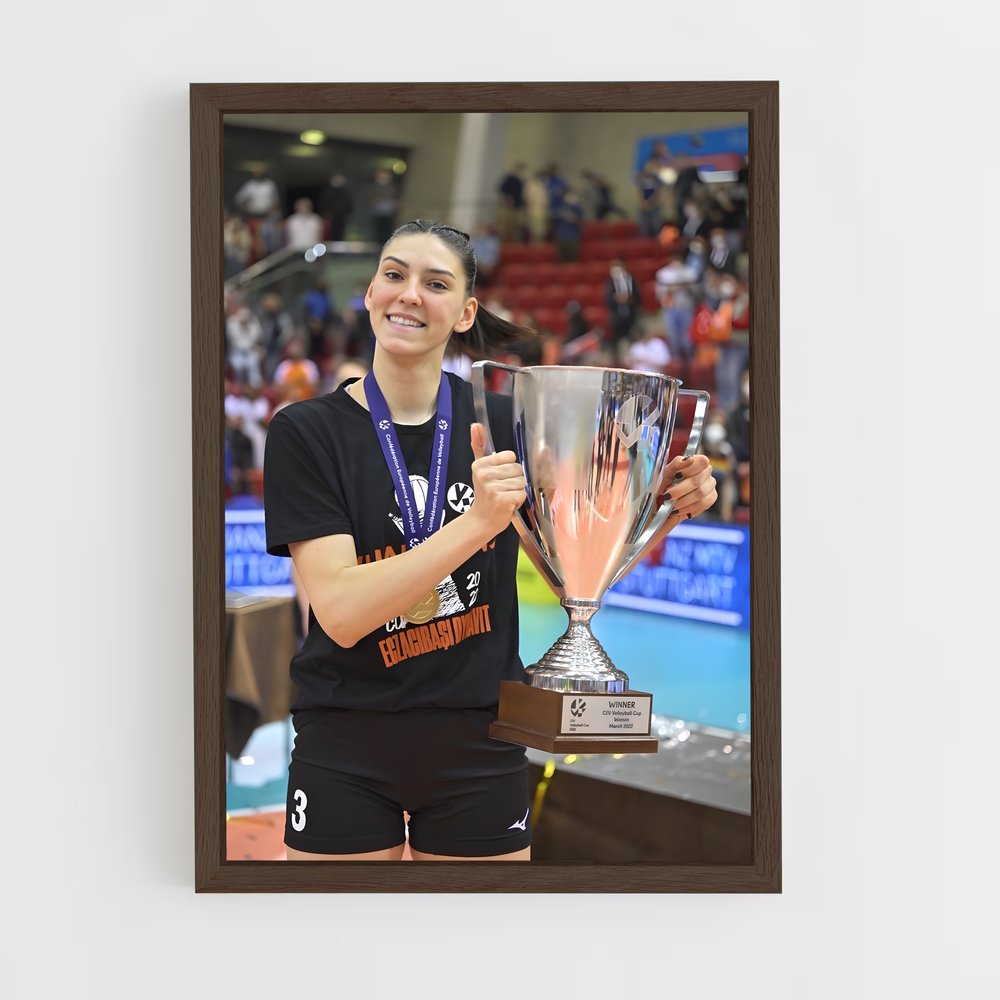 Poster La Victoire de Tijana – affiche Volleyball (vue 5)